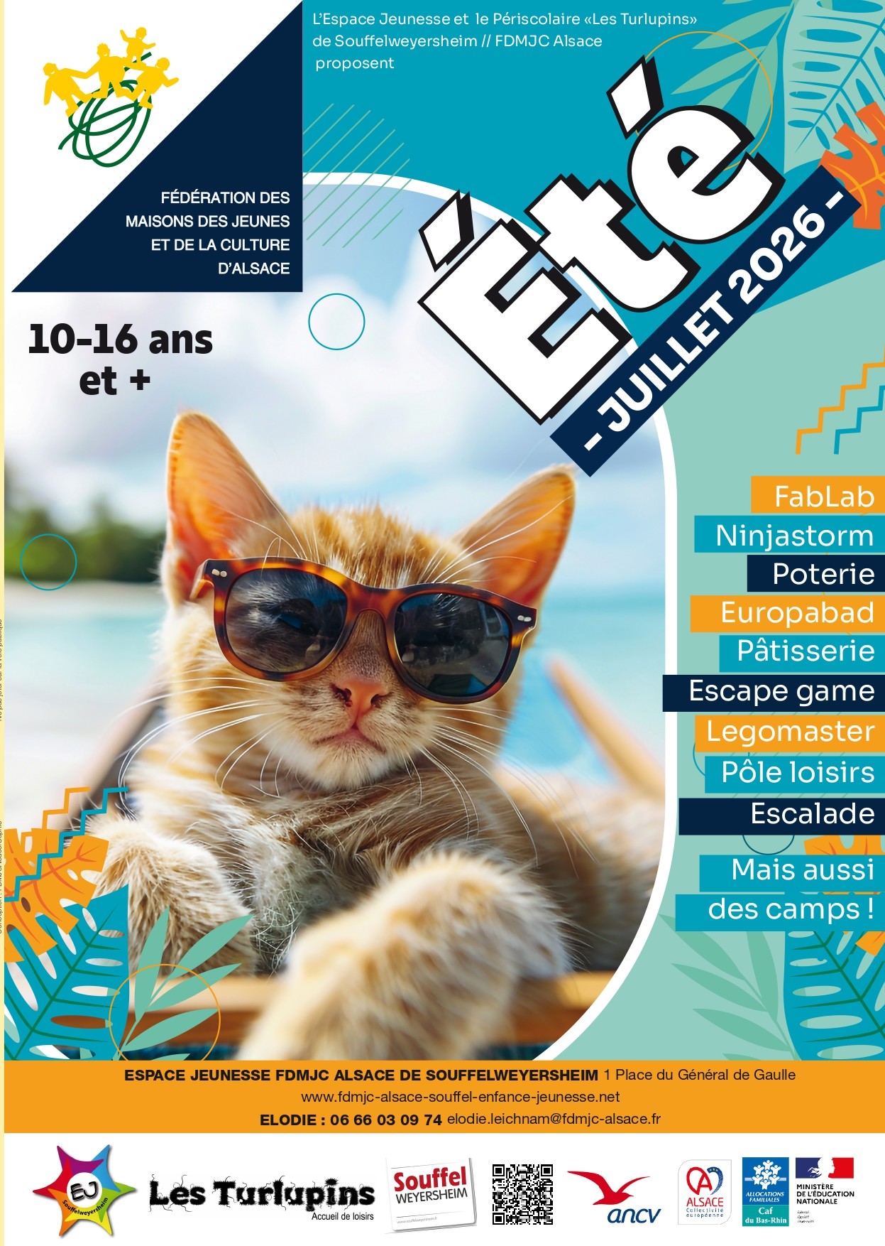 Vacances d'été 2026